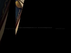 Rideau de fenêtre occultant classique de luxe de haute qualité pour le salon