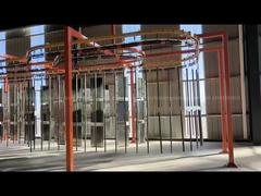 Steel-Made Anti-Corrosion Hospital Treatment Room Furniture Includes Treatment Cabinets and Tables