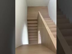 Installation rapide, stable et durable Composit de bois massif multicouche en chêne blanc européen de 15 mm d'épaisseur