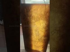 فندق مخصص 3D جدار صخري مشروع خفيف الوزن فو الحجر Panelsl Pu رخام حجر فو روك الجدار