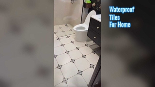 Flowers Ceramic Matt Finish Wall Tiles Waterproof Non-slip Porcelain Tile for Bathroom Kitchen Wall 